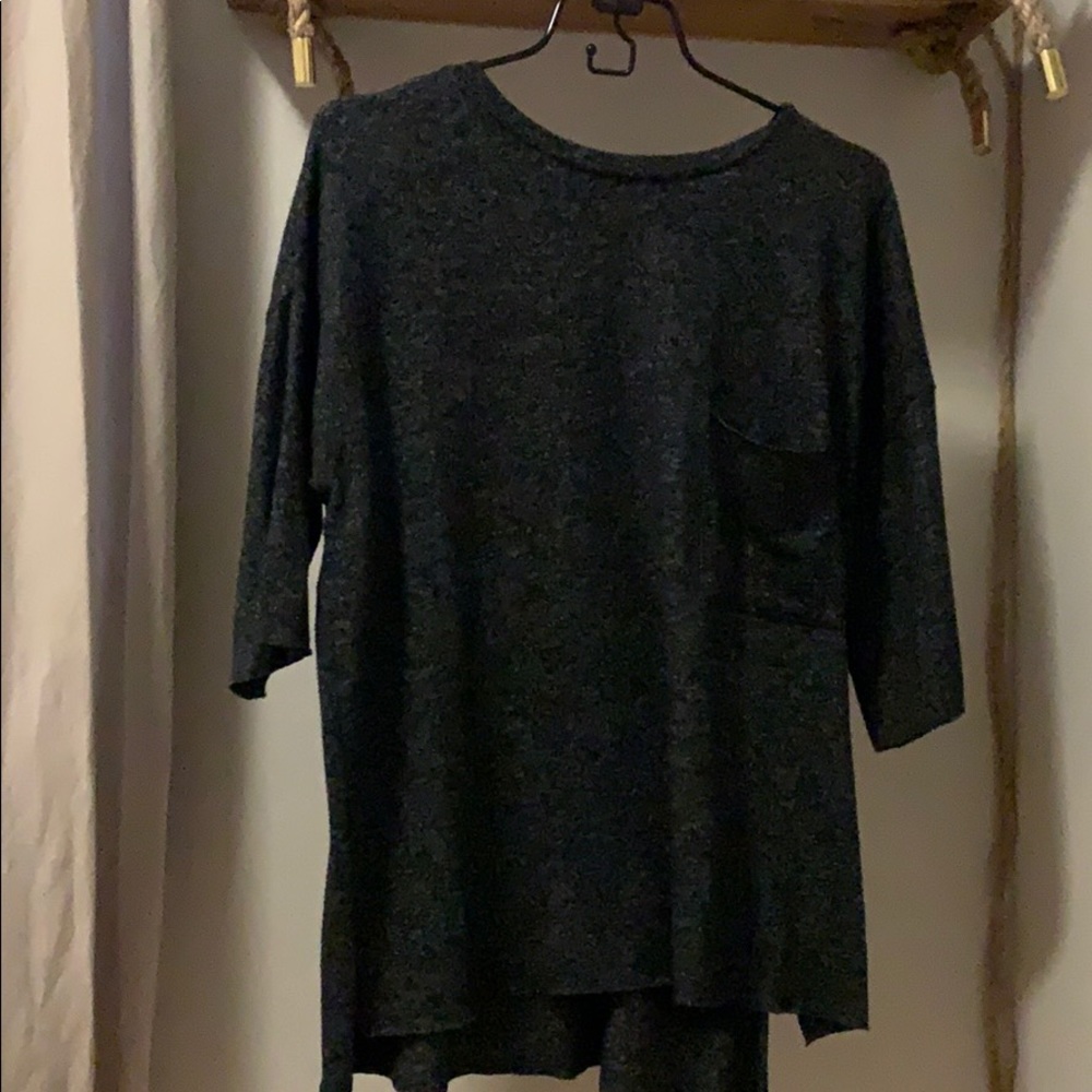 Zara Dark Grey Tshirt, Size Small